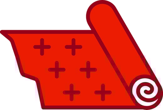 Roll Up Vector Icon