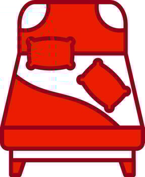Queen Size Vector Icon