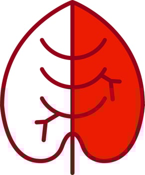 Caladium Vector Icon