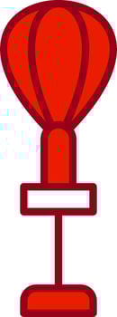 Punching Ball Vector Icon