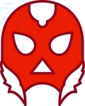 Wrestling Masks Vector Icon