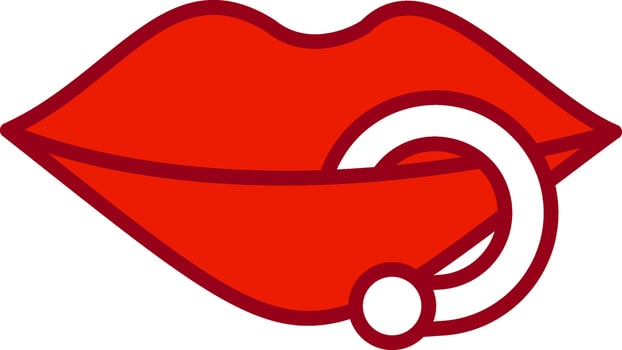 Septum Vector Icon
