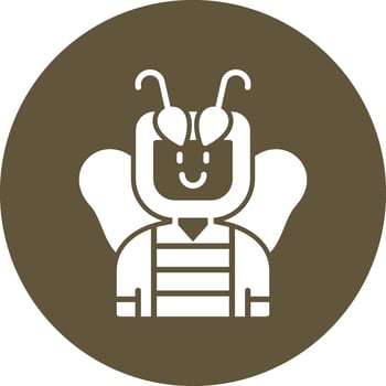Bee Vector Icon