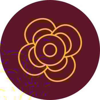 Begonia Vector Icon