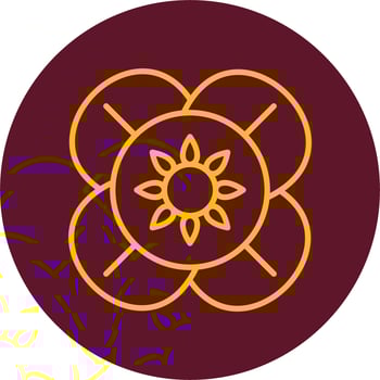 Hibiscus Vector Icon