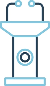 Tribune Vector Icon
