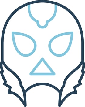Wrestling Masks Vector Icon