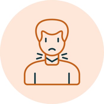 Thyroid Vector Icon
