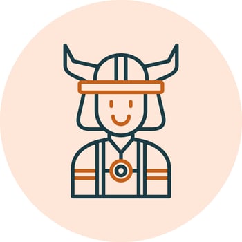 Viking Vector Icon