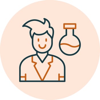 Scientist Vector Icon