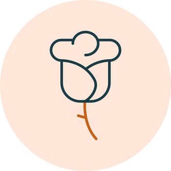 Rose Vector Icon