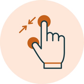 Pinch Vector Icon