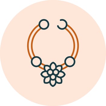 Septum Vector Icon