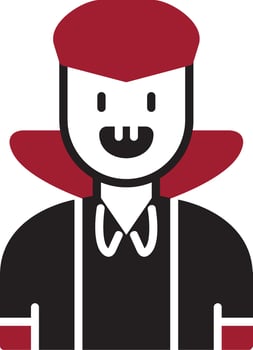 Dracula Vector Icon