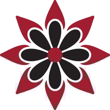 Zinnia Vector Icon