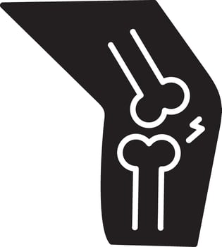 Fracture Vector Icon