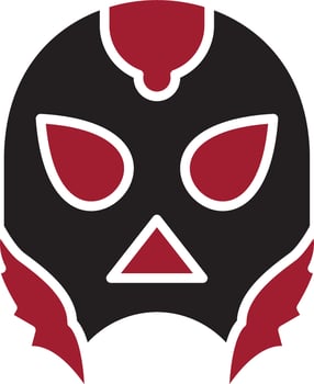 Wrestling Masks Vector Icon