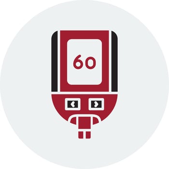 Glucometer Vector Icon
