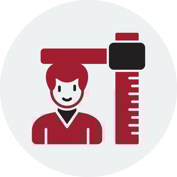 Height Vector Icon