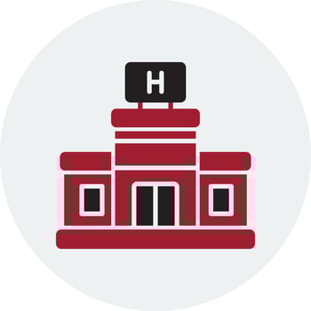 Hospital Vector Icon