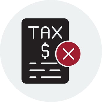 Taxes Vector Icon