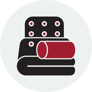 Duvet Vector Icon