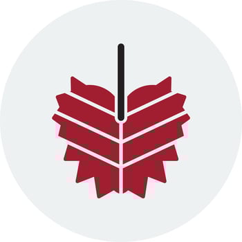 Elephant Ear Vector Icon