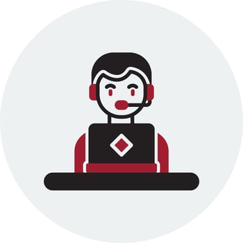 Operator Vector Icon