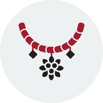 Necklace Vector Icon