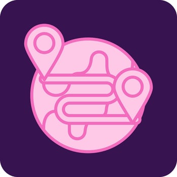 Distance Vector Icon