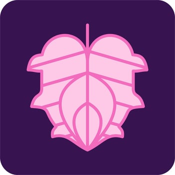 Monstera Leaf Vector Icon