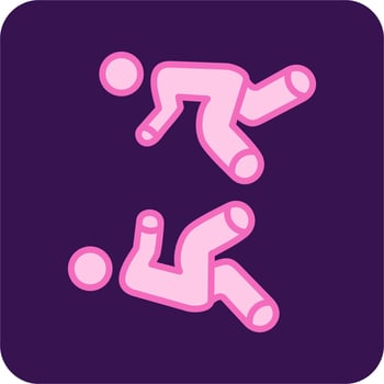 Flying Vector Icon