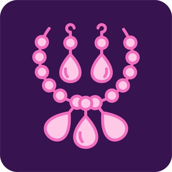 Necklace Vector Icon