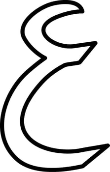 Arabic Language Vector Icon