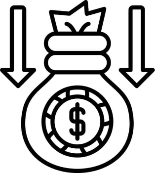 Loss Vector Icon