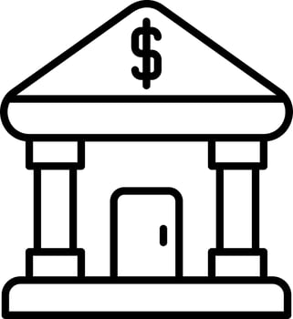 Bank Vector Icon