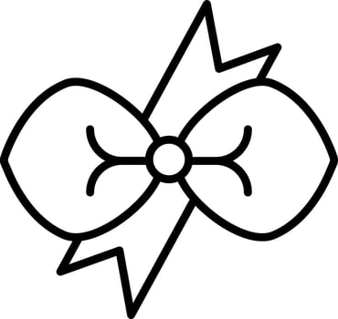 Ribbon Bow Vector Icon