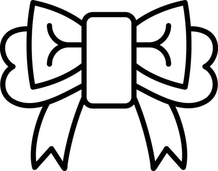 Ribbon Bow Vector Icon