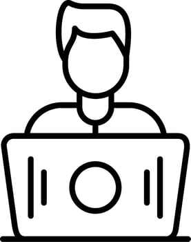 Working Vector Icon