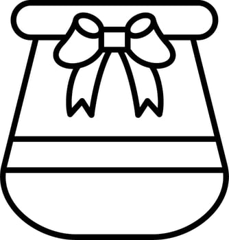 Ribbon Bow Vector Icon