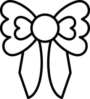 Ribbon Bow Vector Icon