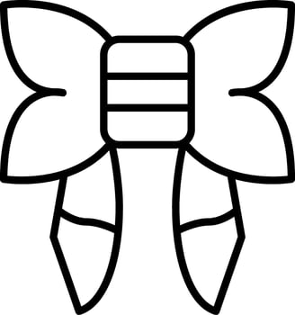 Ribbon Bow Vector Icon