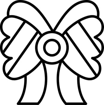 Ribbon Bow Vector Icon