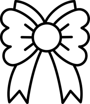 Ribbon Bow Vector Icon