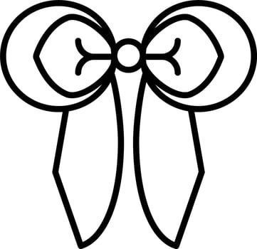 Ribbon Bow Vector Icon
