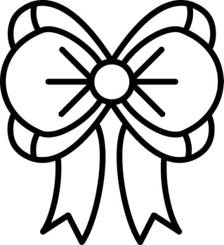 Ribbon Bow Vector Icon