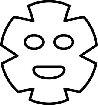 Facial Mask Vector Icon