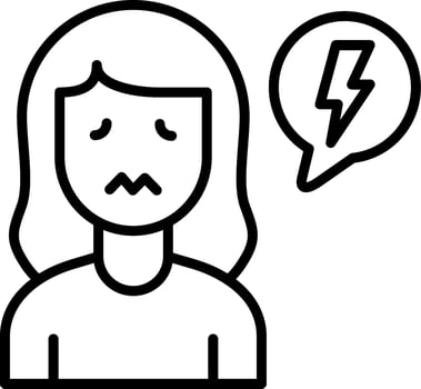 Overwhelmed Vector Icon