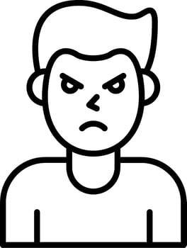 Angry Vector Icon