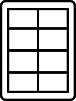 Window Vector Icon